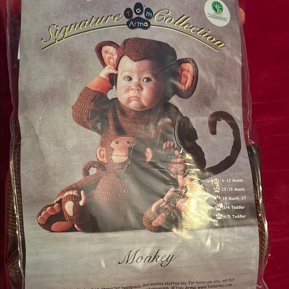 Tom Arma Monkey Costume for Babies